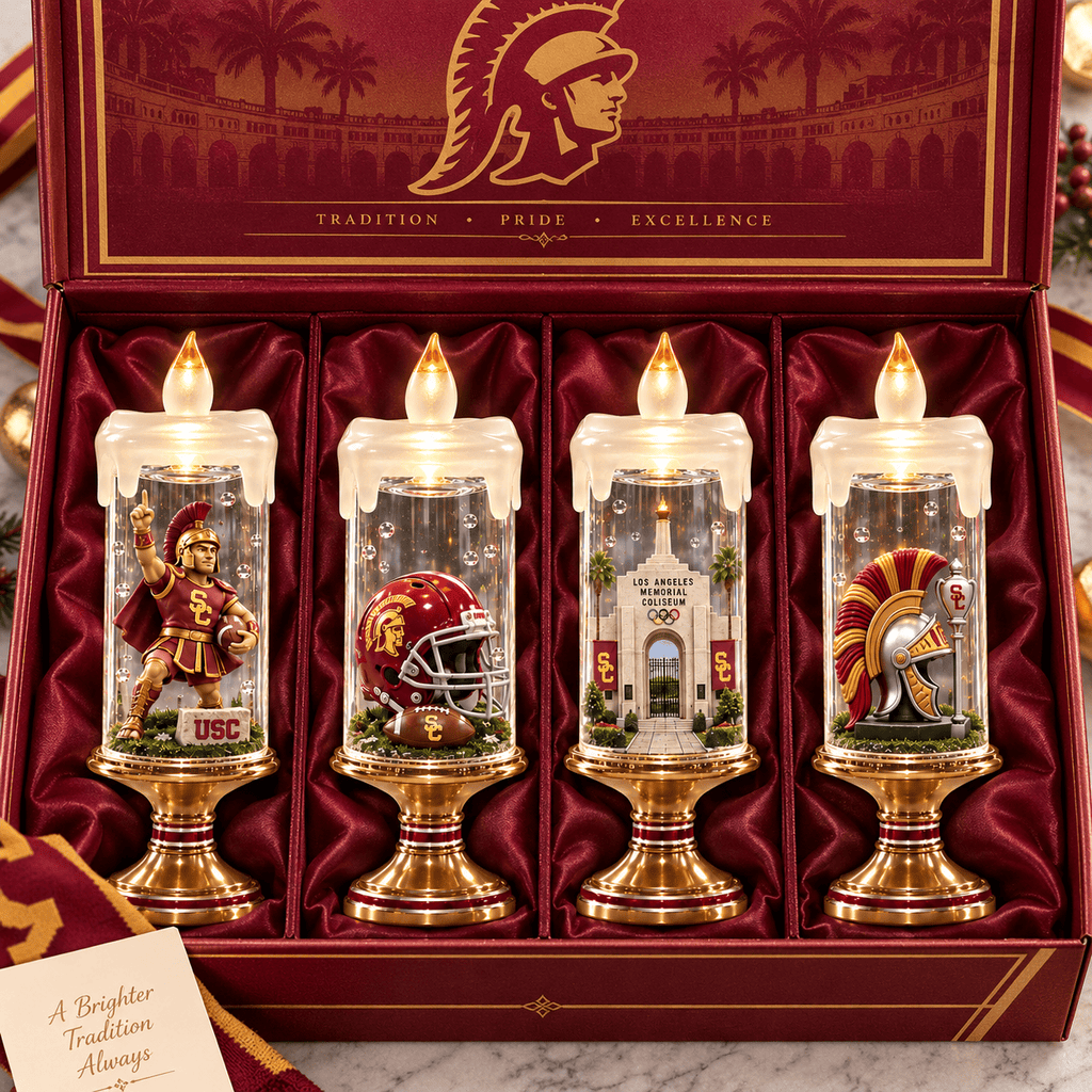 Premium USC Candle Ornament Lights TTMH