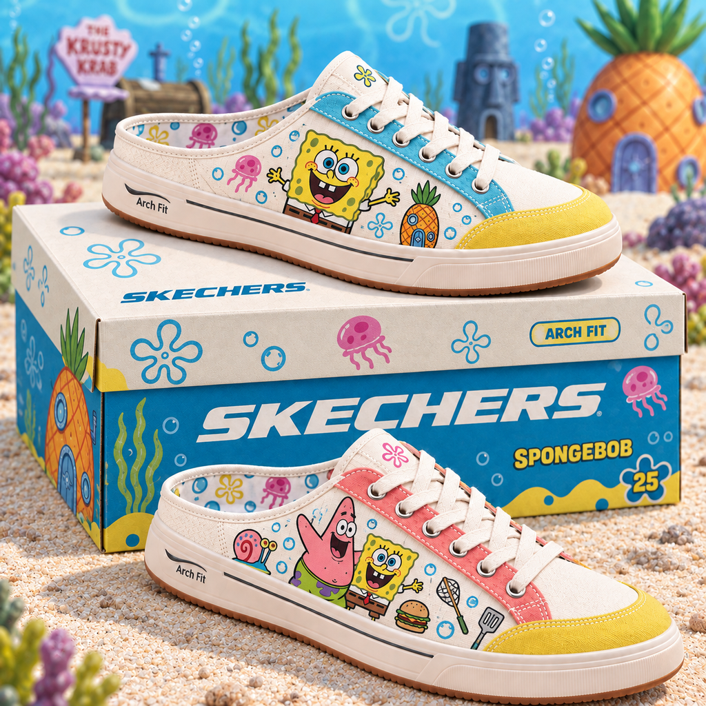 PREMIUM SBSP Canvas Sneaker Mule HQH