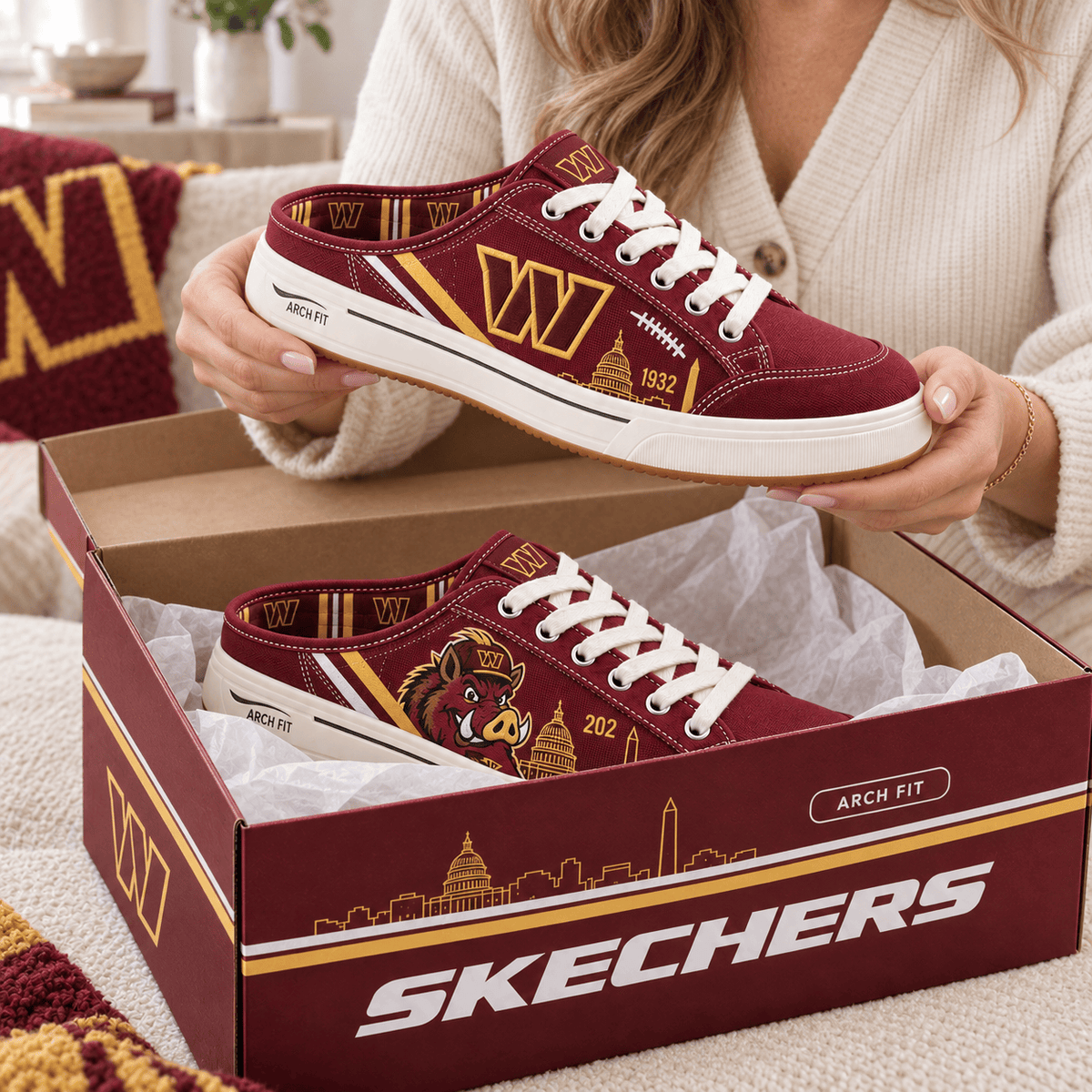 PREMIUM WCD Canvas Sneaker Mule HQH