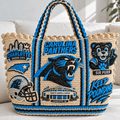 CRPT Straw-Style Embellished Tote Bag NTKO