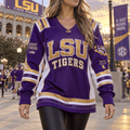 LSU Premium Women’s Sports-Fashion Jersey HTTT