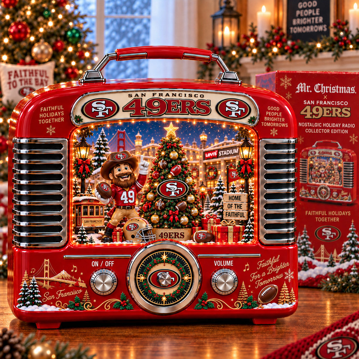Premium SF49 Themed Christmas Radio PDL