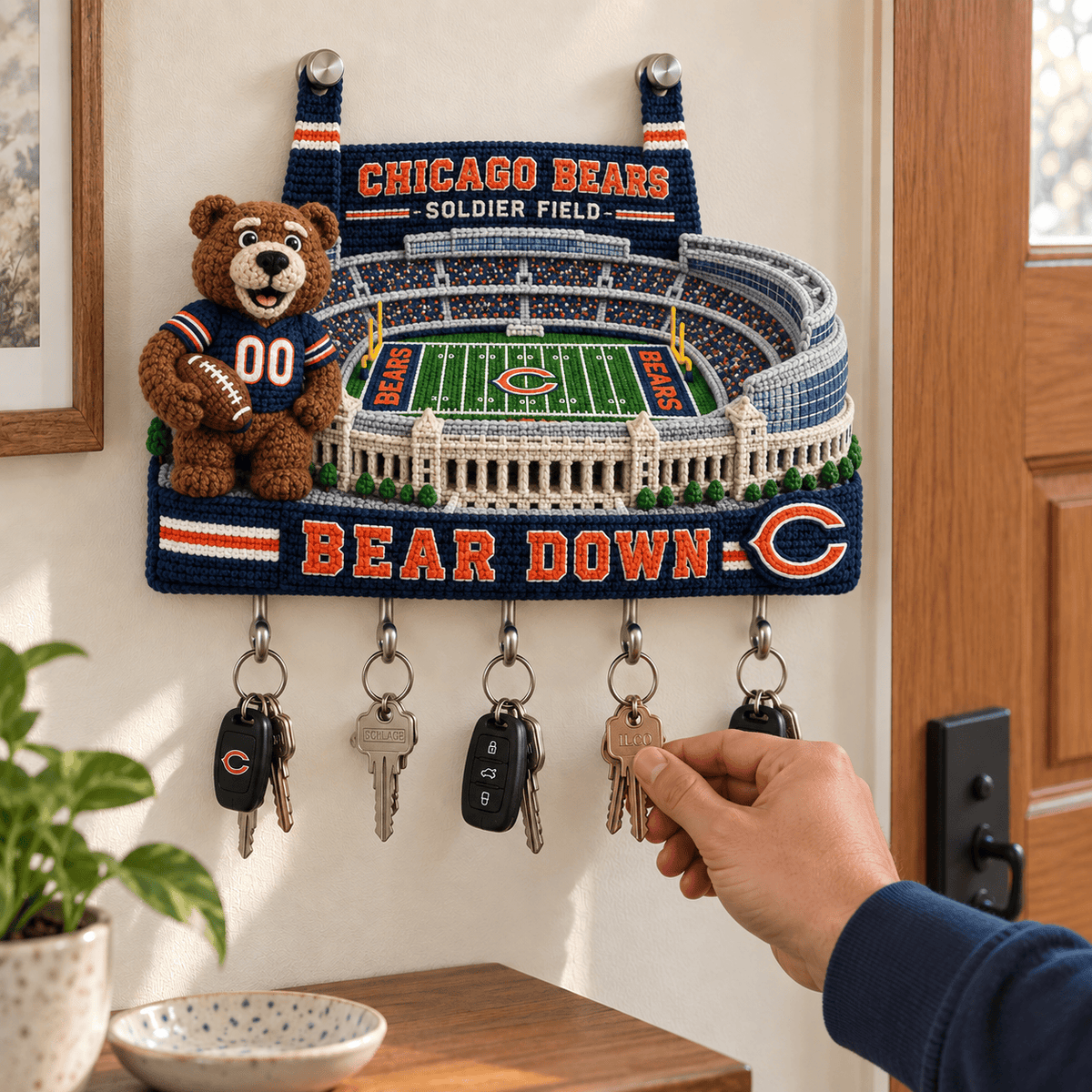 CCB WALL-MOUNTED KEY HOLDER TTTT
