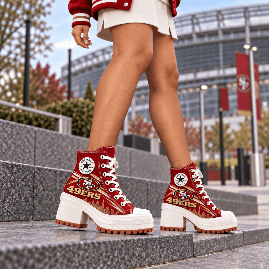 PREMIUM SF49 Heeled High-Top Sneakers TMH