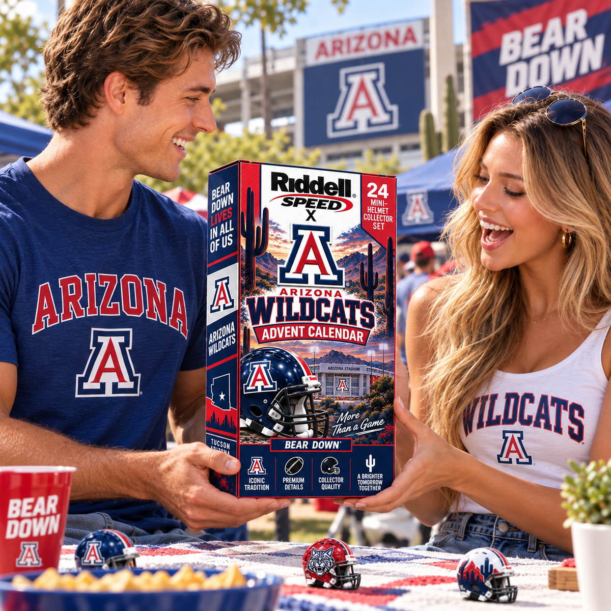 Premium AWC Mini Helmet Advent Calendar NTNA