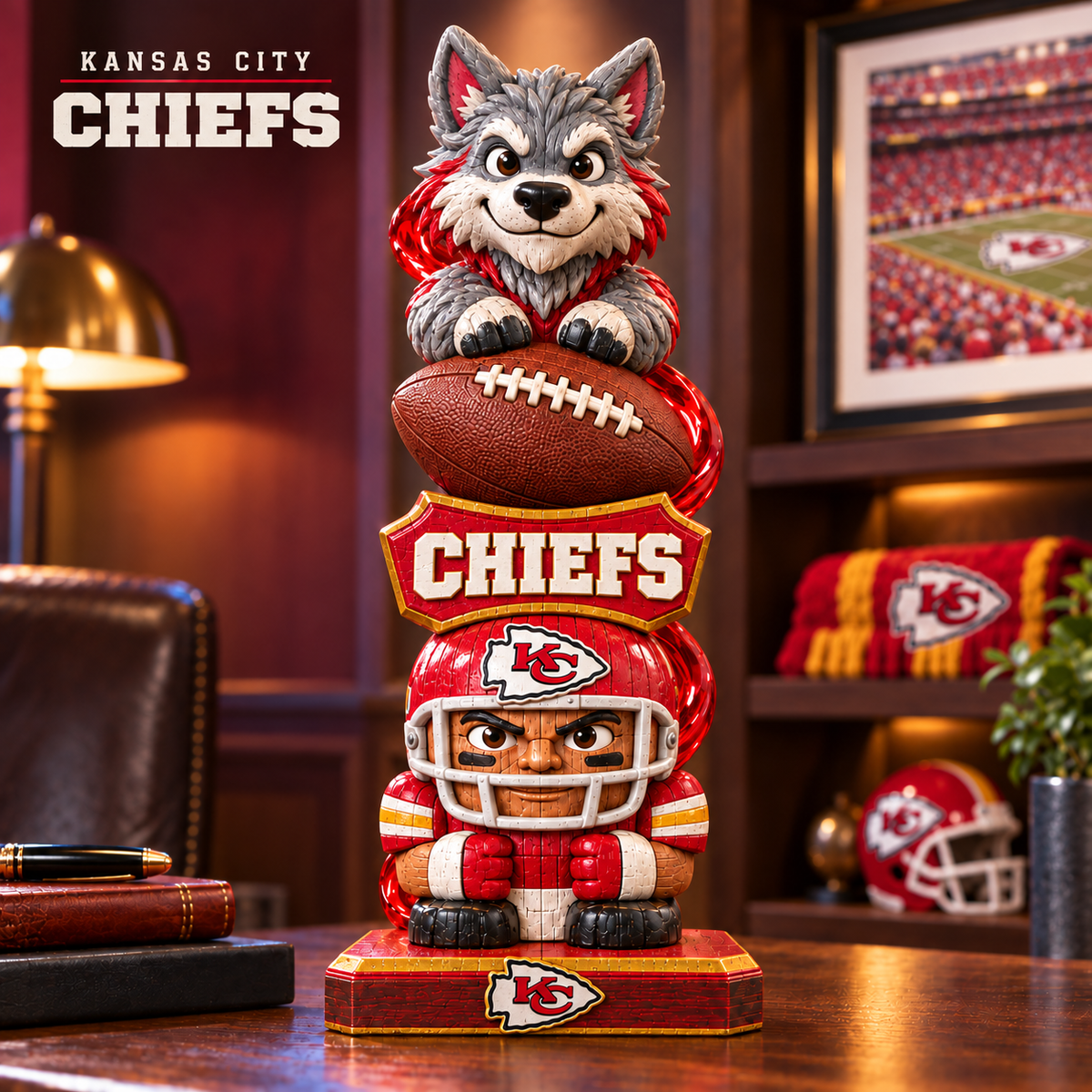 KCC Collectible Stacked Totem TMH