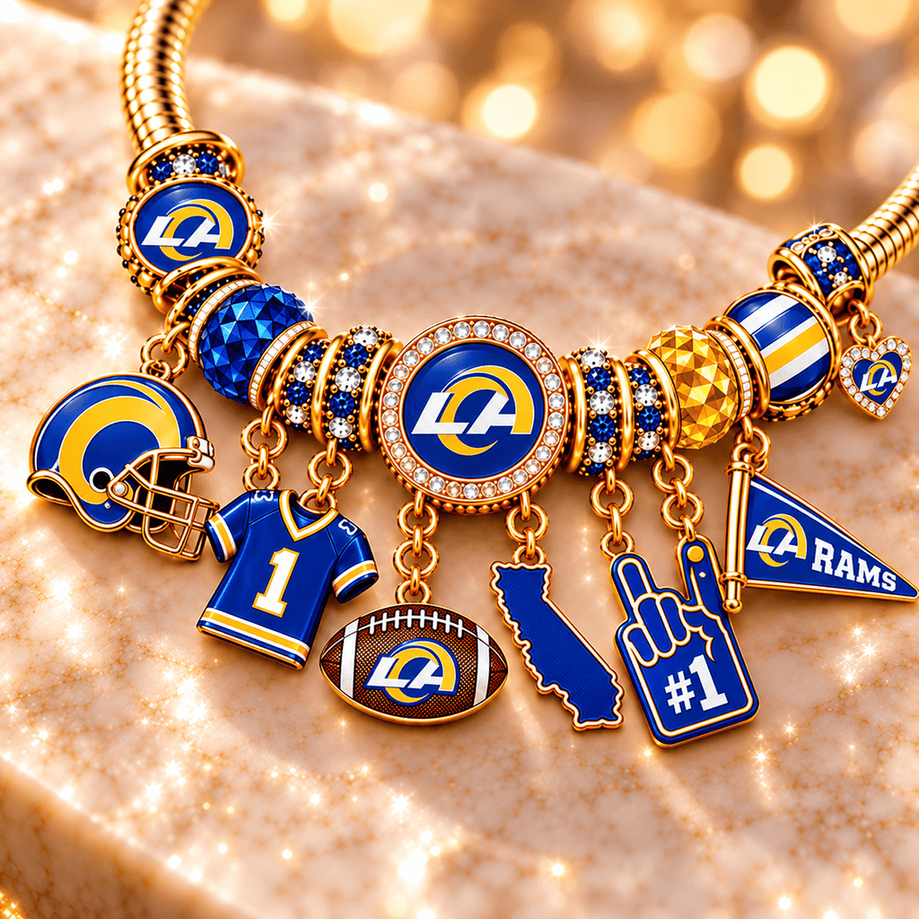 LARS Gold Charm Bracelet Set PNPA