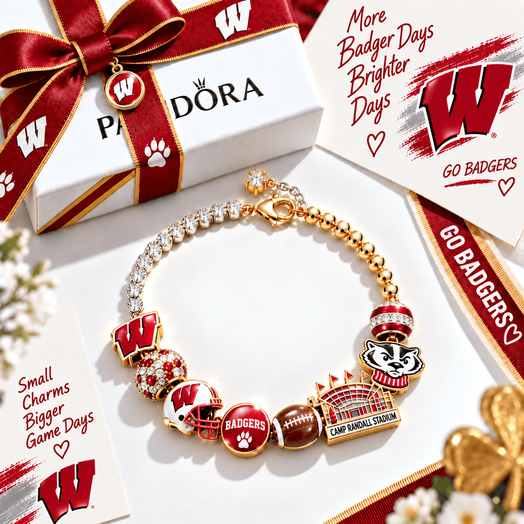 WBG Gold Charm Bracelet Set BMD