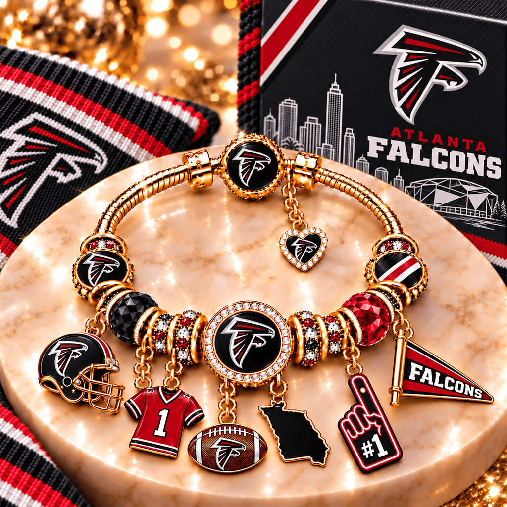 ATF Gold Charm Bracelet Set PNPA
