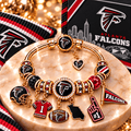ATF Gold Charm Bracelet Set PNPA