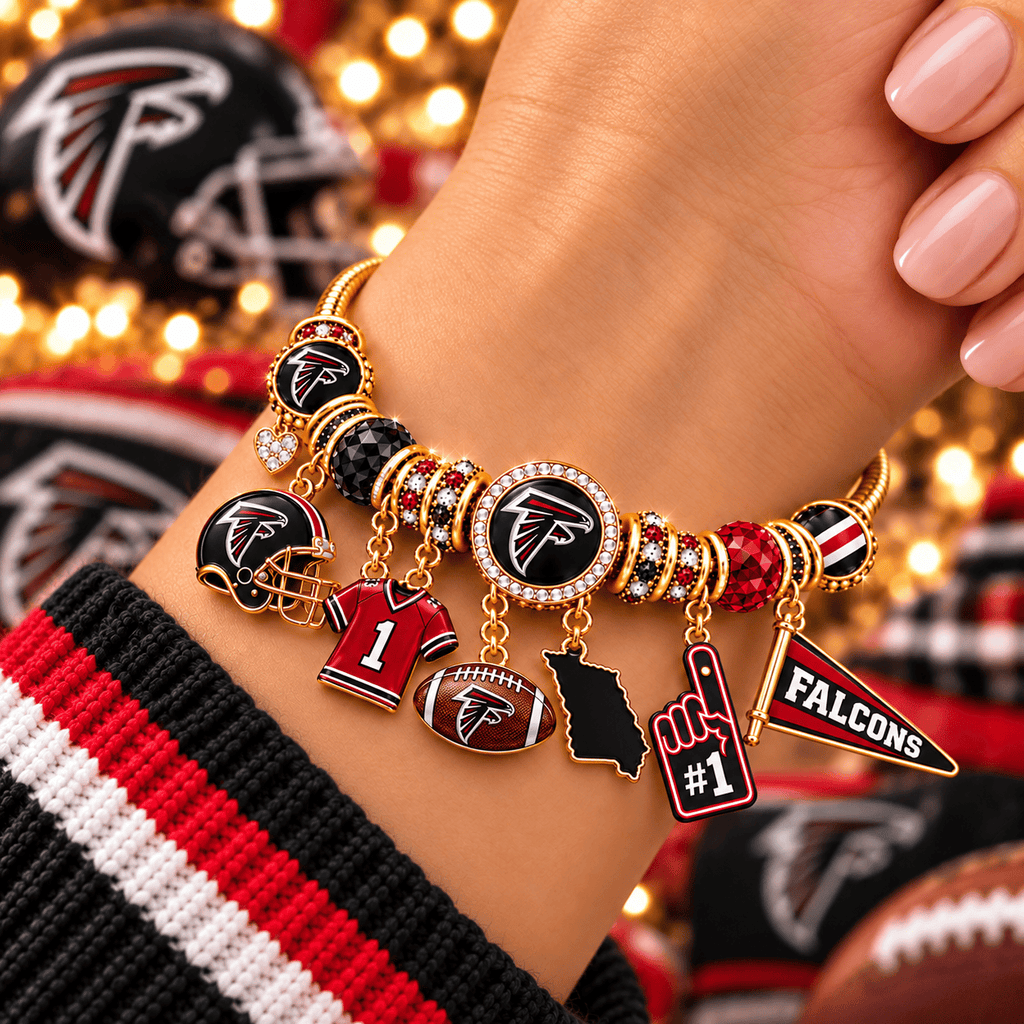 ATF Gold Charm Bracelet Set PNPA