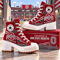 PREMIUM OSB Heeled High-Top Sneakers TMH