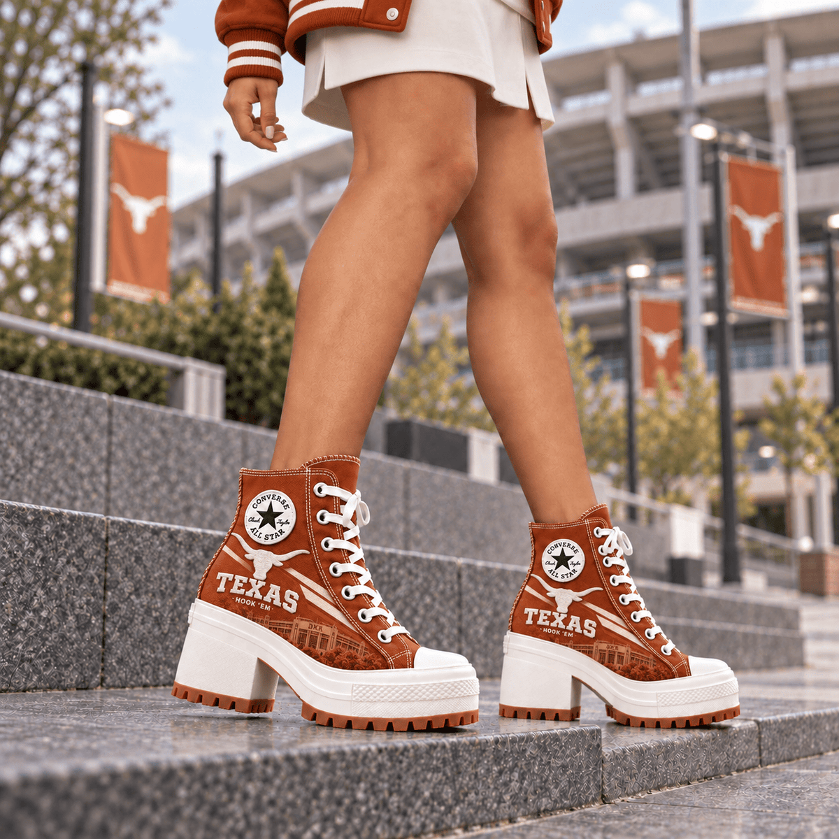 PREMIUM TLS Heeled High-Top Sneakers TMH