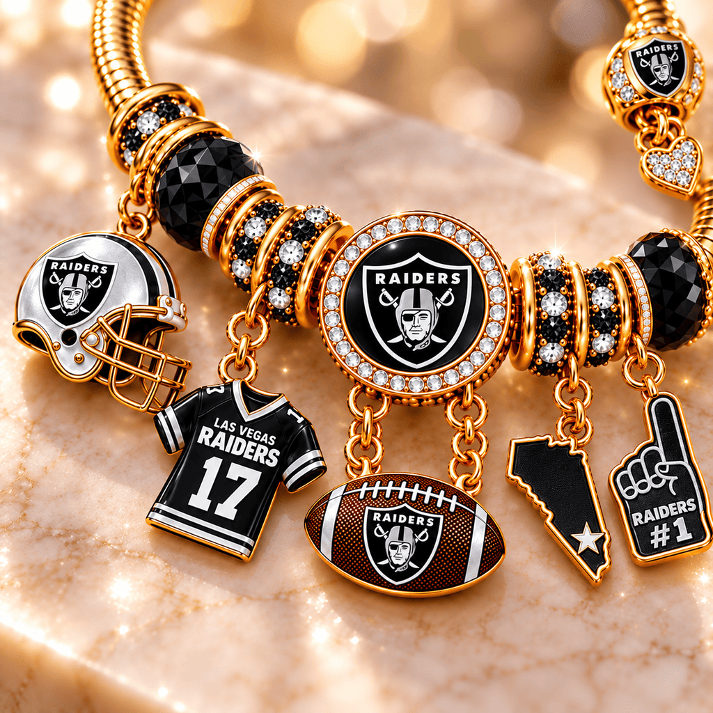 LVR Gold Charm Bracelet Set PNPA