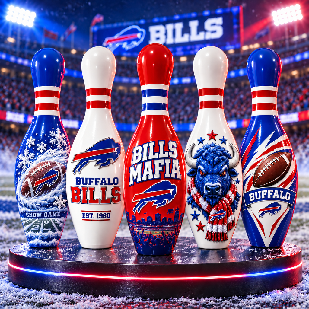 BFBL 5-Piece Decorative Bowling Pin Set PNPA