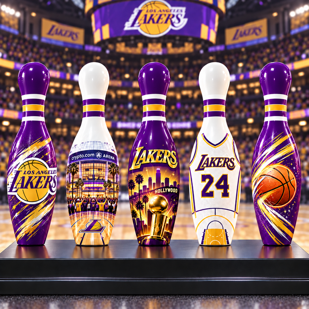 LAL 5-Piece Decorative Bowling Pin Set PNPA