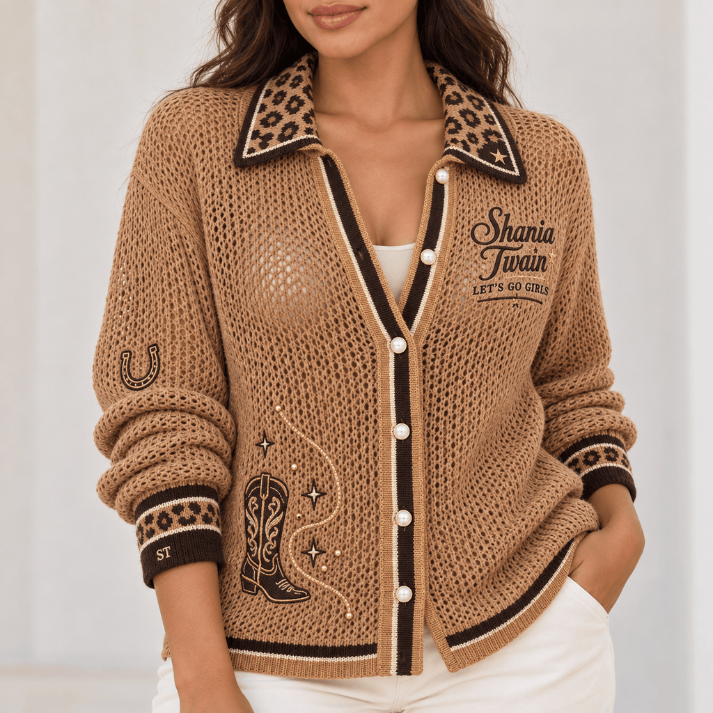 SNTW Women’s Open-Knit Cardigan NTKO