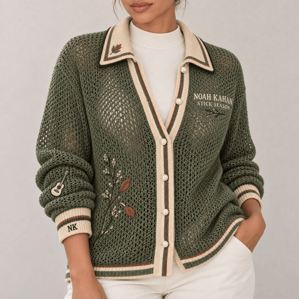 NKH Women’s Open-Knit Cardigan NTKO
