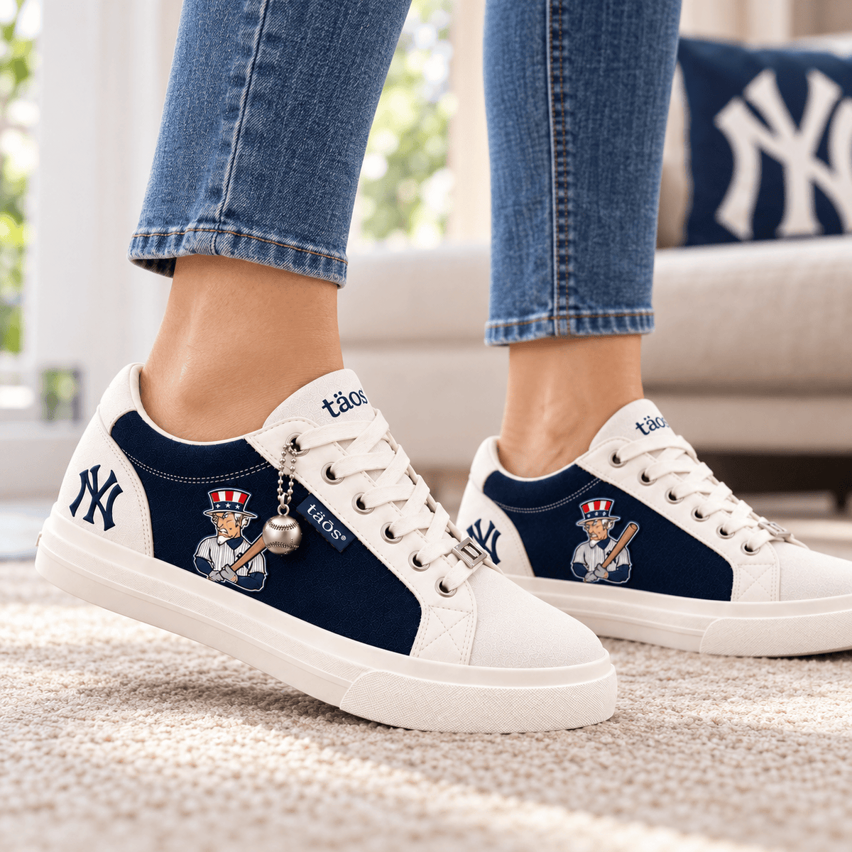Premium NYY Collegiate Sneakers NTVA