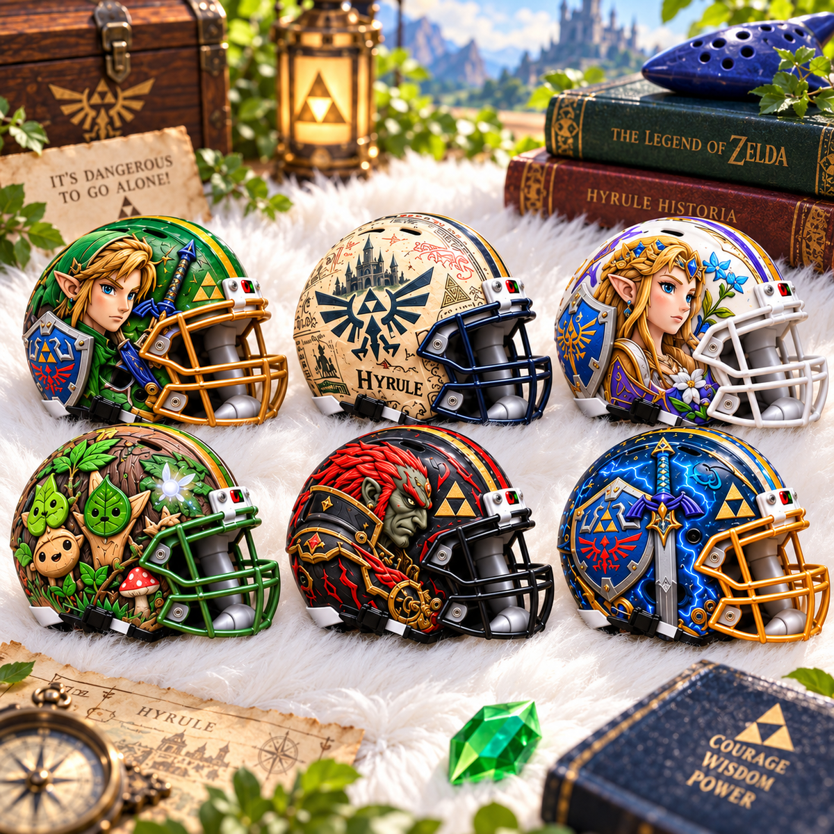 Premium TLOZ Mini Helmet Collection TTNL