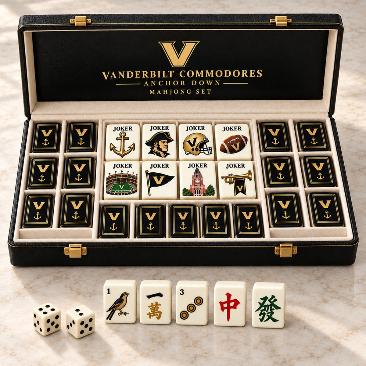 Premium VDBC Mahjong Tiles Set TNSM