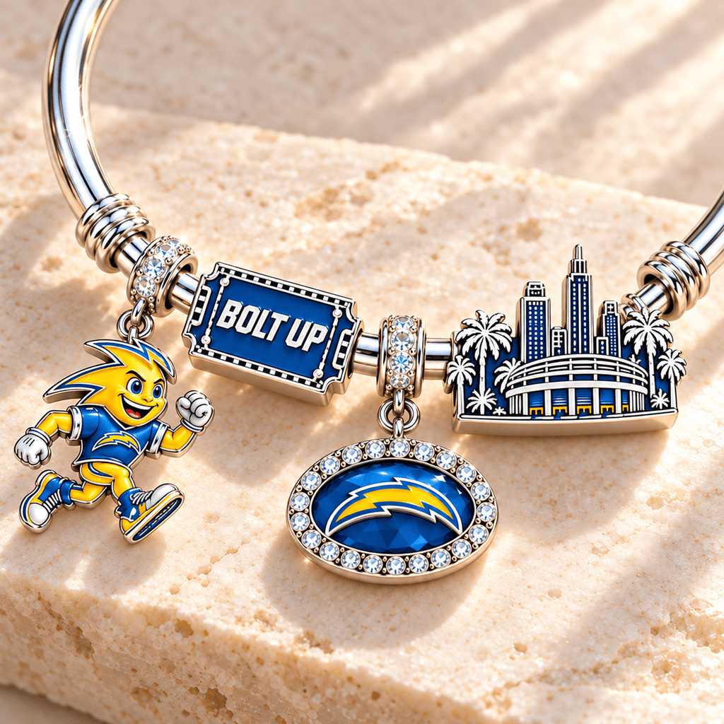 LAC Silver Charm Bracelet Set TMH