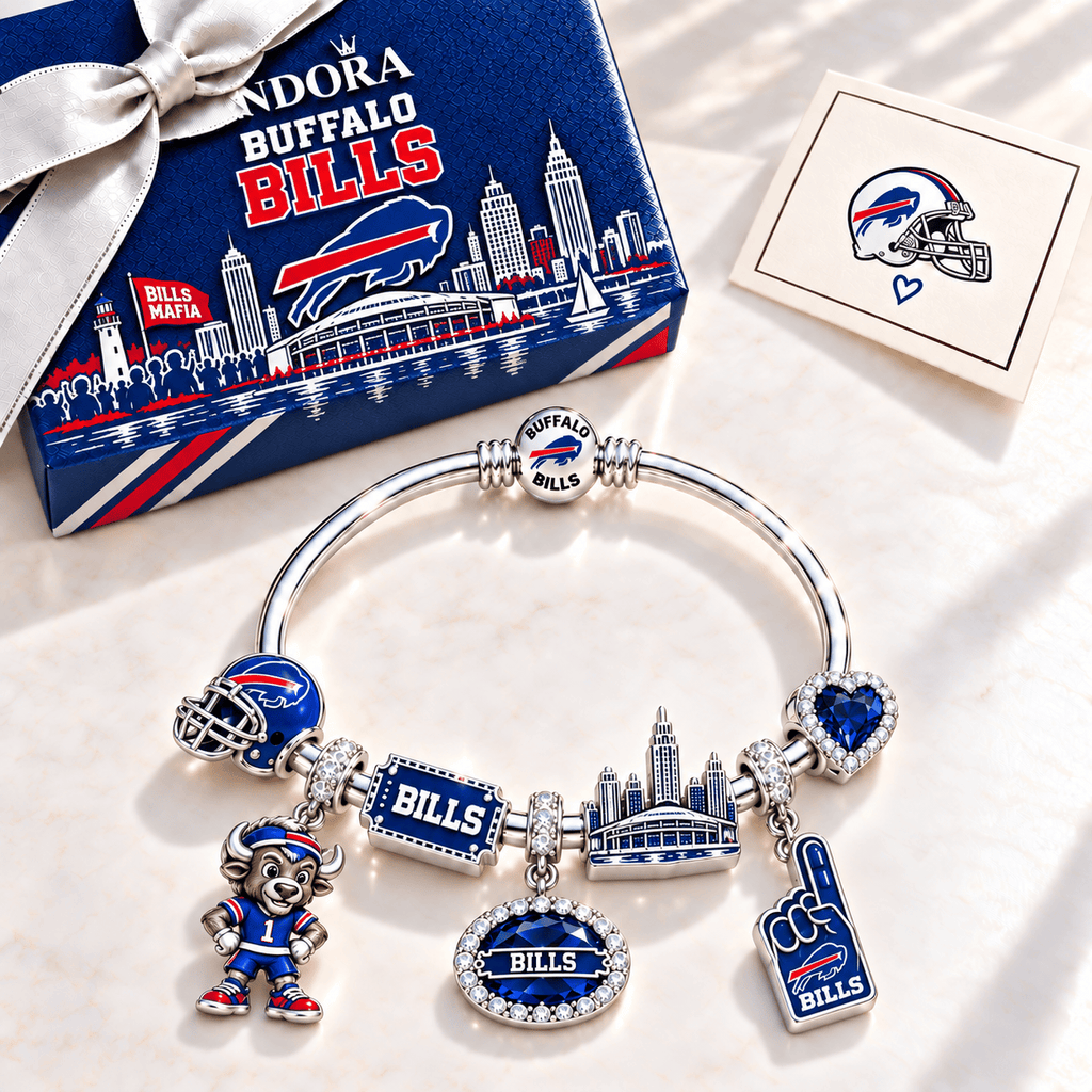 BFBL Silver Charm Bracelet Set TMH