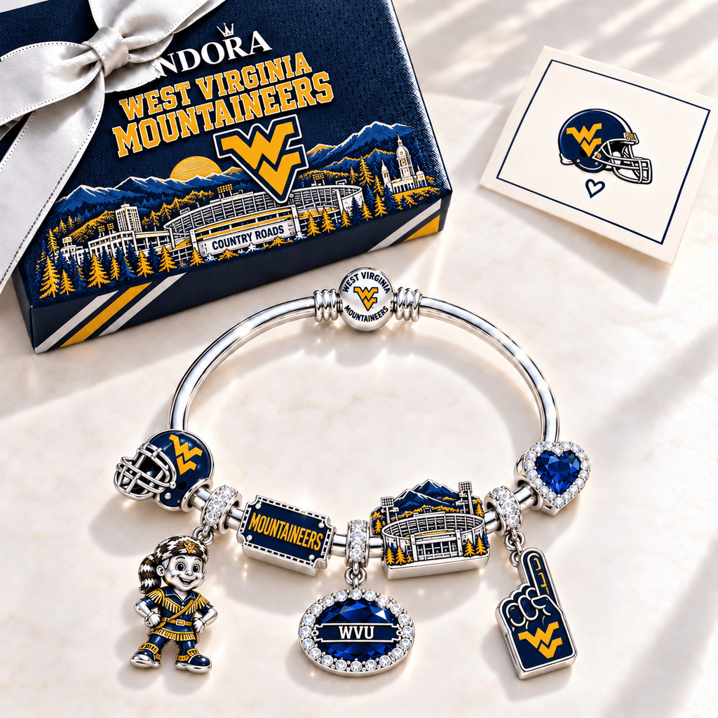 WVM Silver Charm Bracelet Set TMH