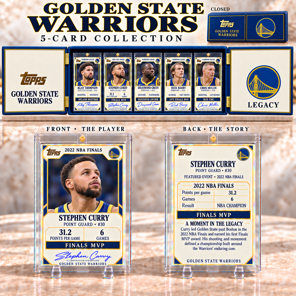 GSW Premium Card Collector’s Box Set NHVH