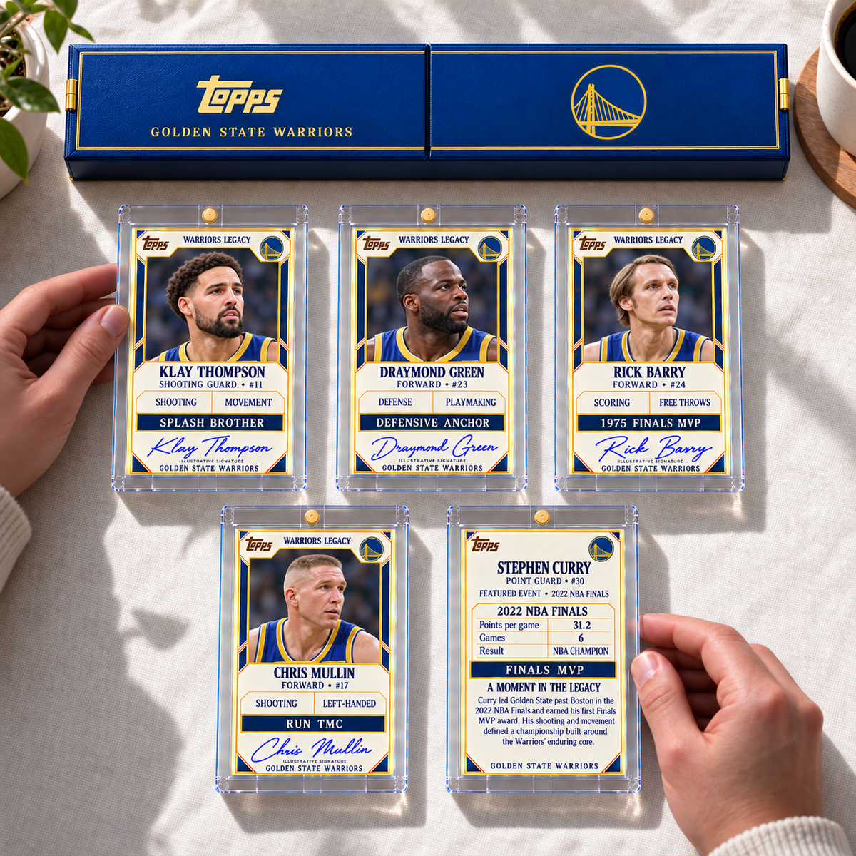 GSW Premium Card Collector’s Box Set NHVH