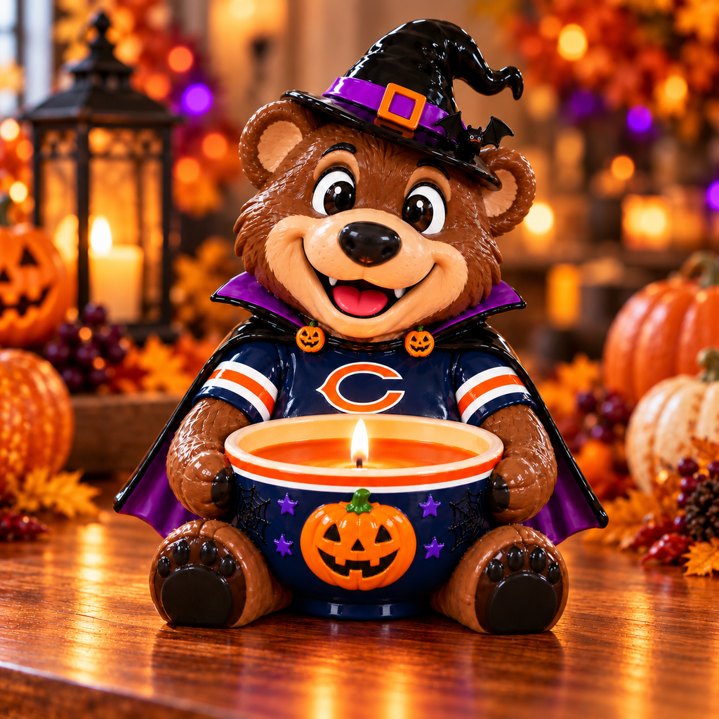 CCB Halloween Candle Holder – Spooky Game Day Decor PNPA