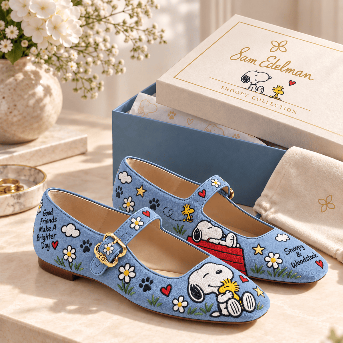 PREMIUM SPNY Mary Jane flats BMD
