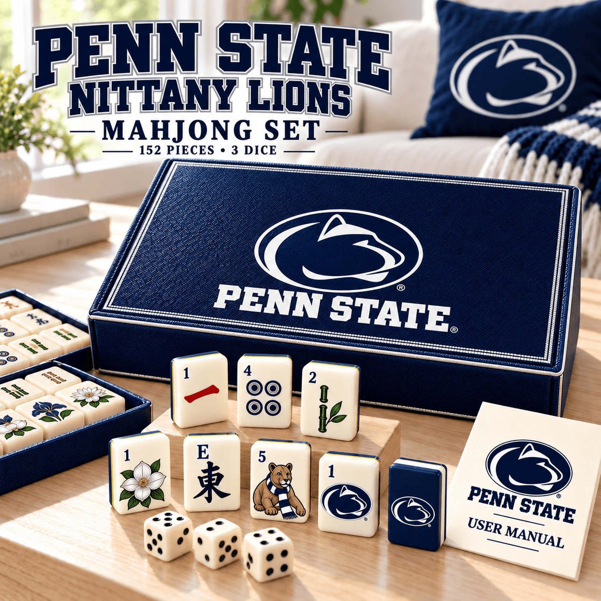 PSNL Premium Mahjong Set – Game Night Edition PNPA