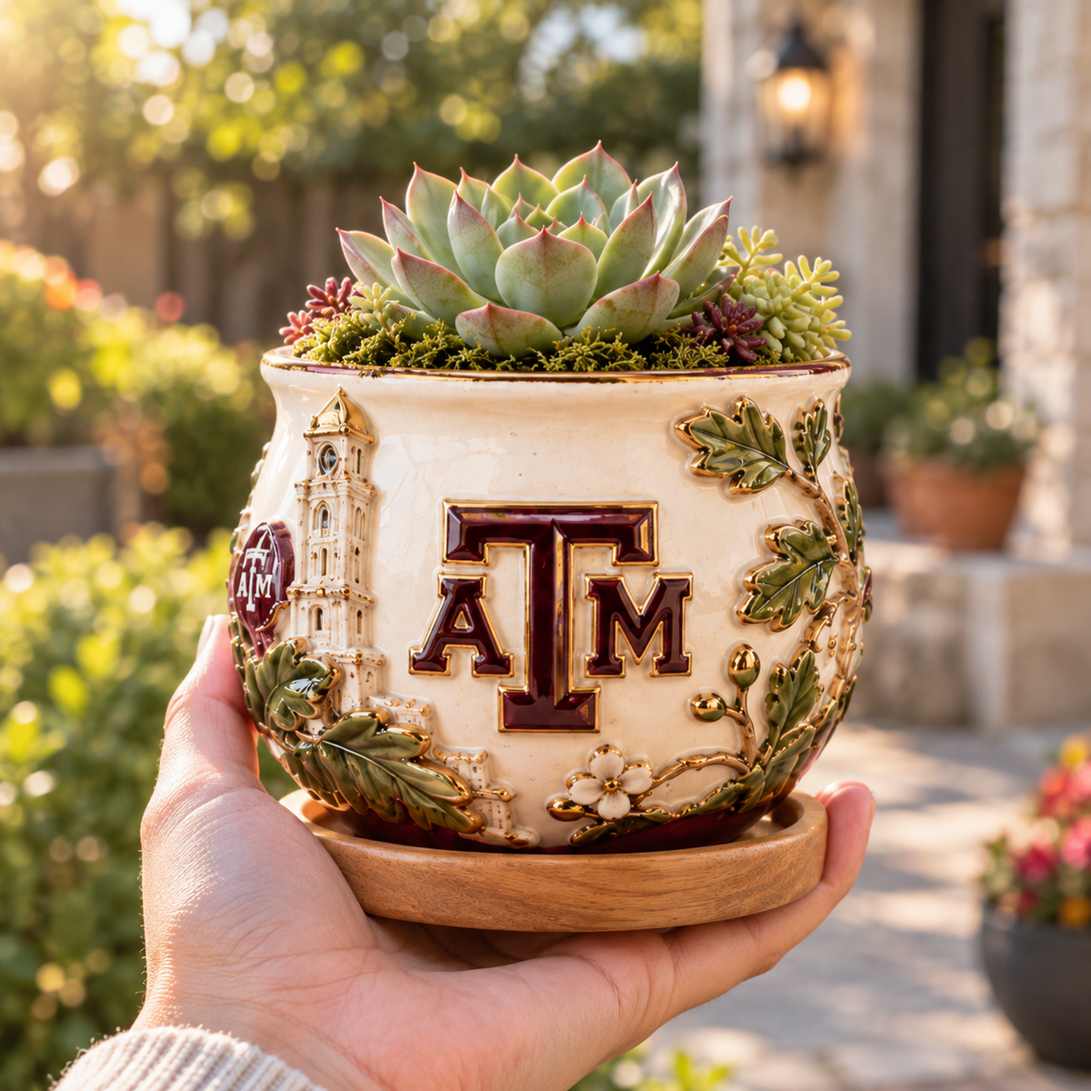 TAMA 3-Piece Succulent Planter Set HTTT