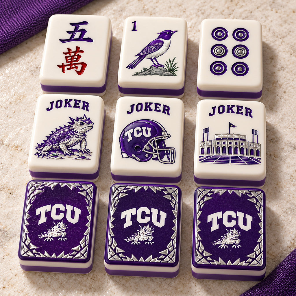 Premium TCU Mahjong Tiles Set TNSM