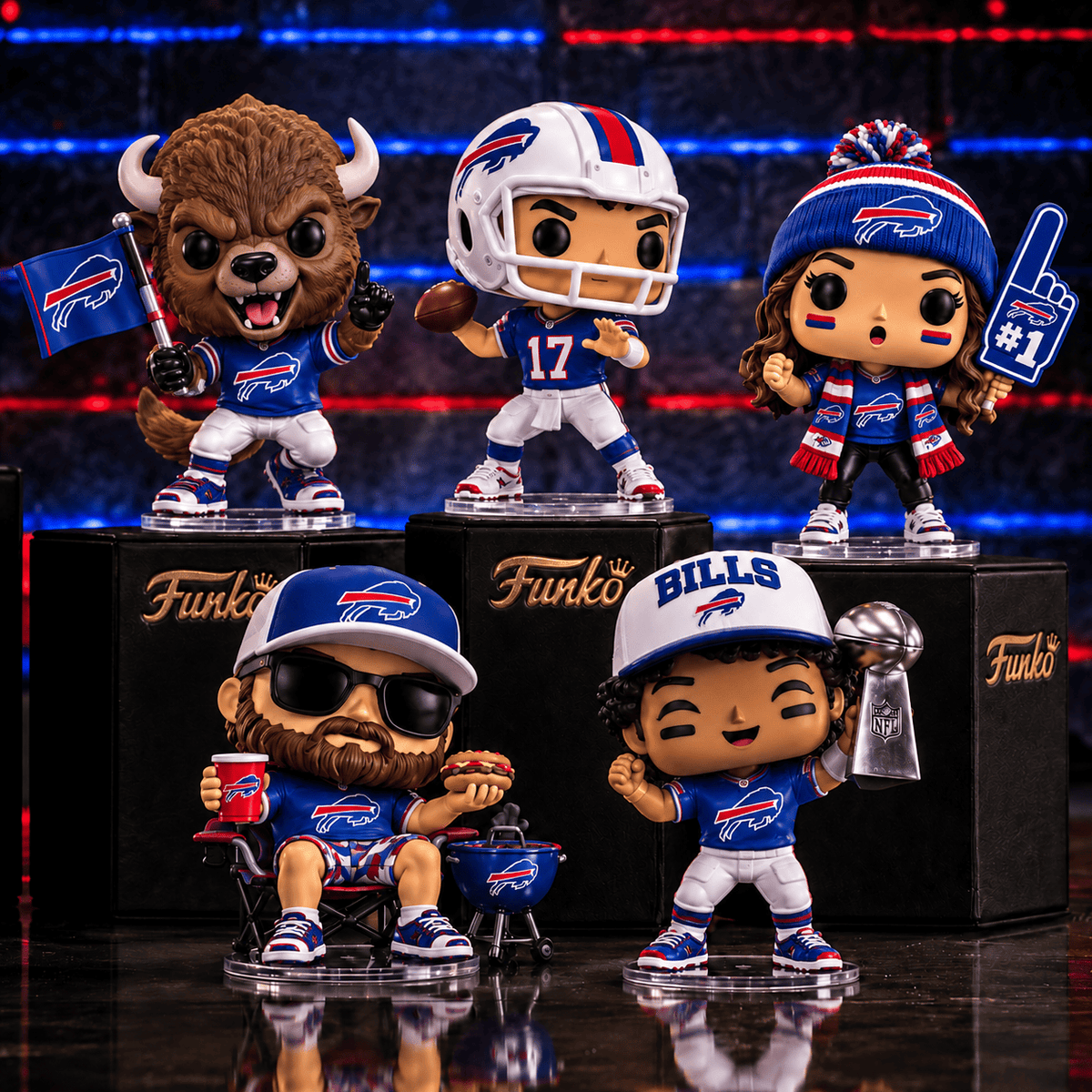Premium BFBL Toy model set BMD