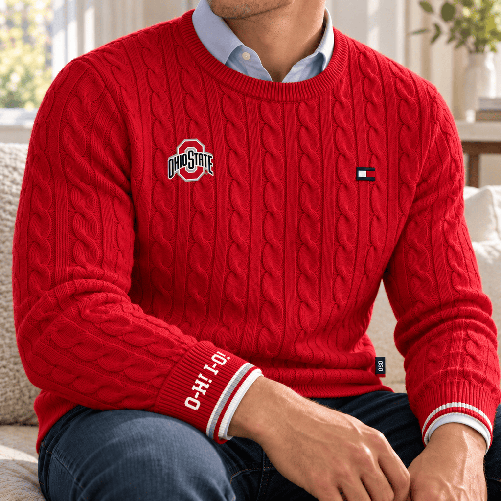 OSB PREMIUM Cable-knit Swrater NHVH