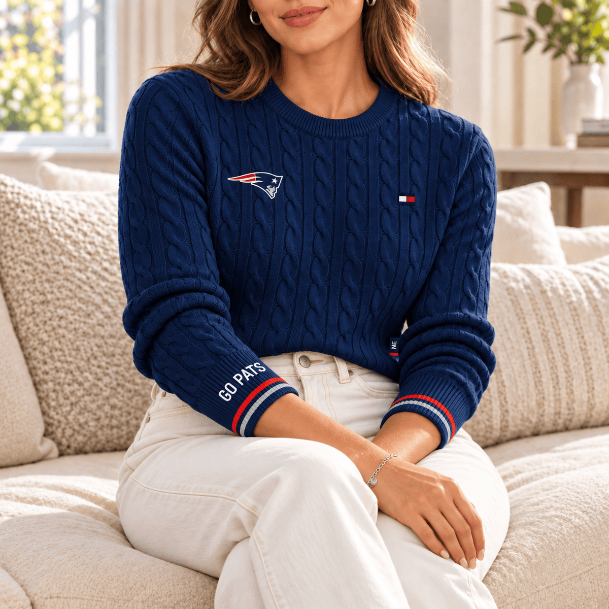 NEP PREMIUM Cable-knit Swrater NHVH