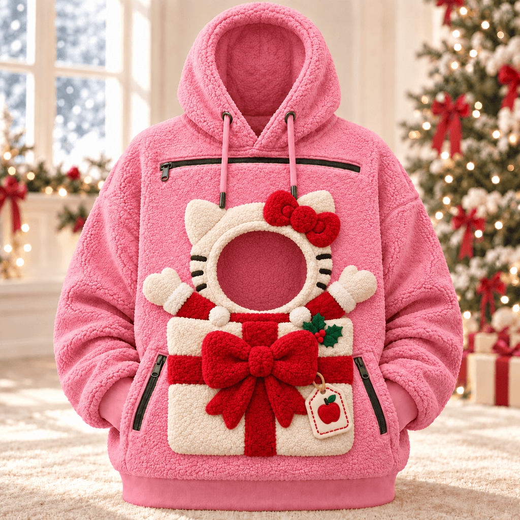 HLKT PREMIUM Christmas Pet Pouch Hoodie NPL