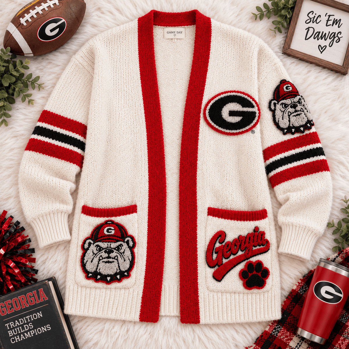 GGBD Women’s Open-Front Cardigan NTKO
