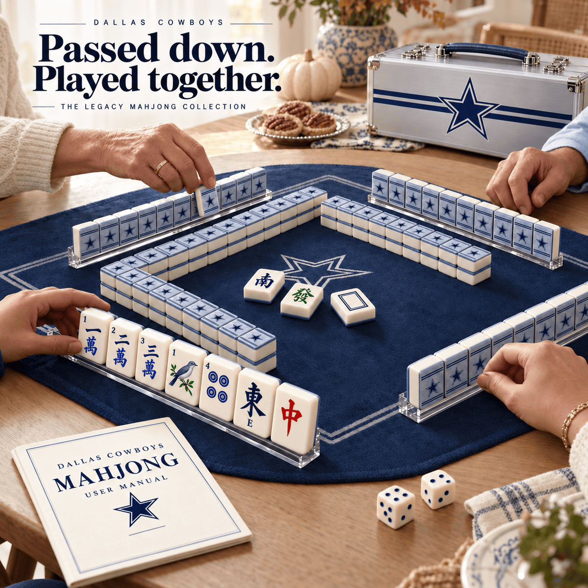 Premium DLCB Mahjong Tiles Set TNSM