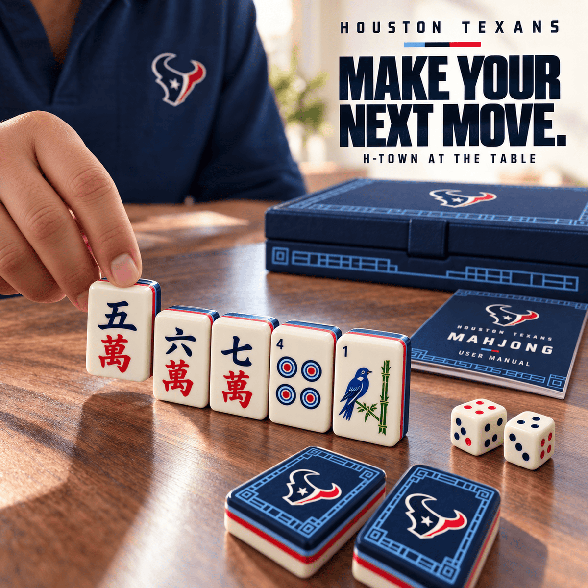 Premium HTX Mahjong Tiles Set TNSM
