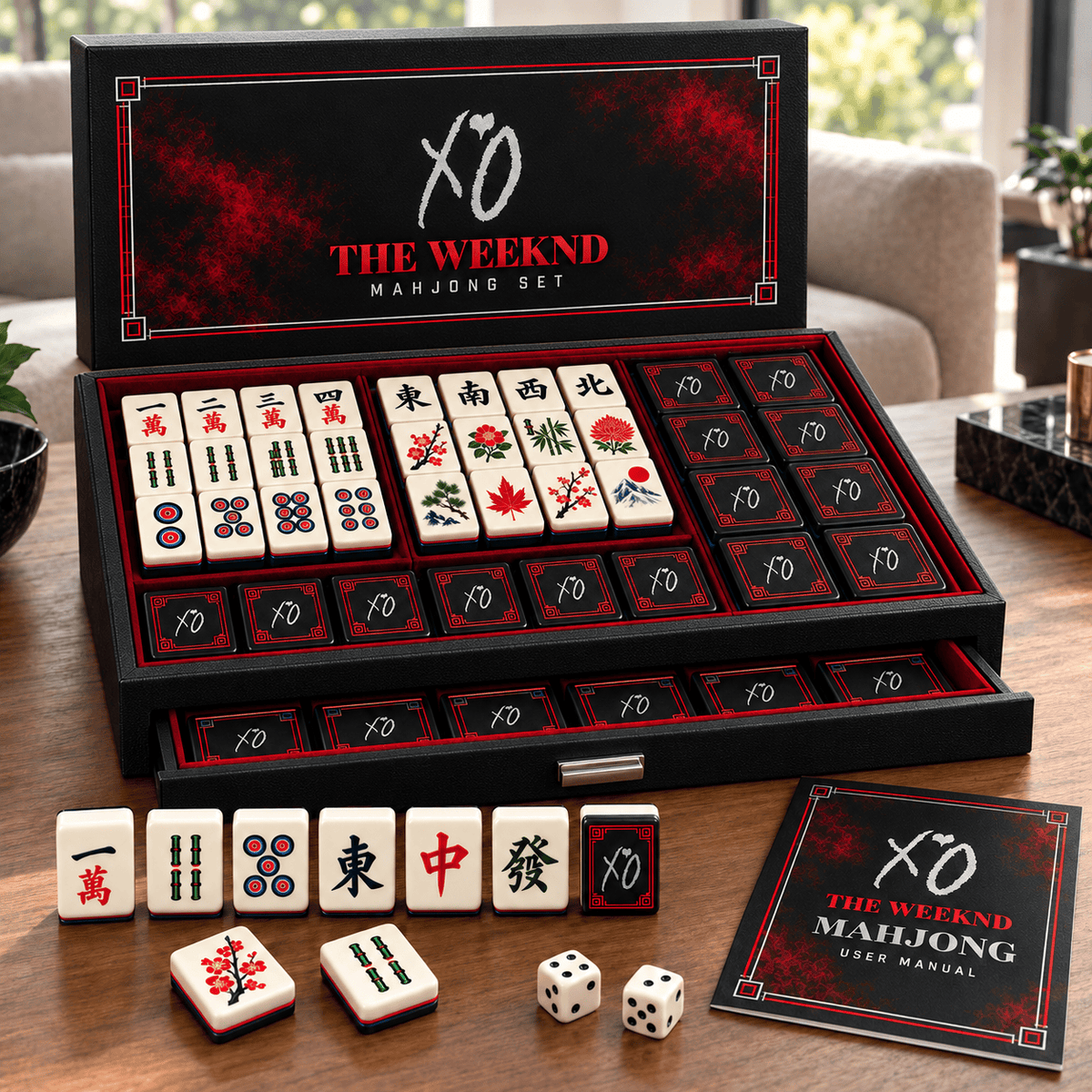 TWD Premium Mahjong Set – Game Night Edition PNPA