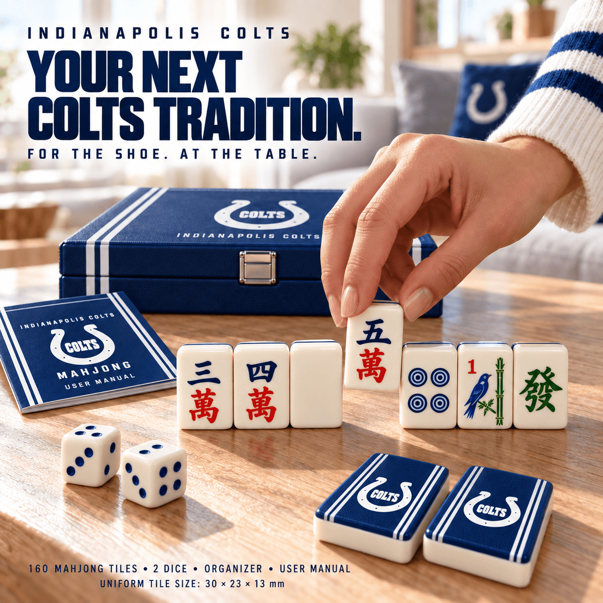 Premium IDC Mahjong Tiles Set TTMH