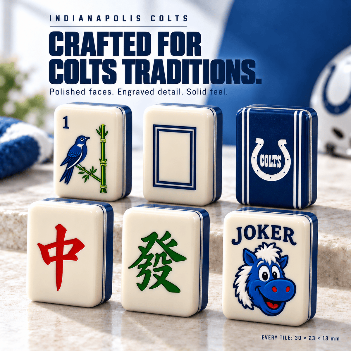 Premium IDC Mahjong Tiles Set TTMH