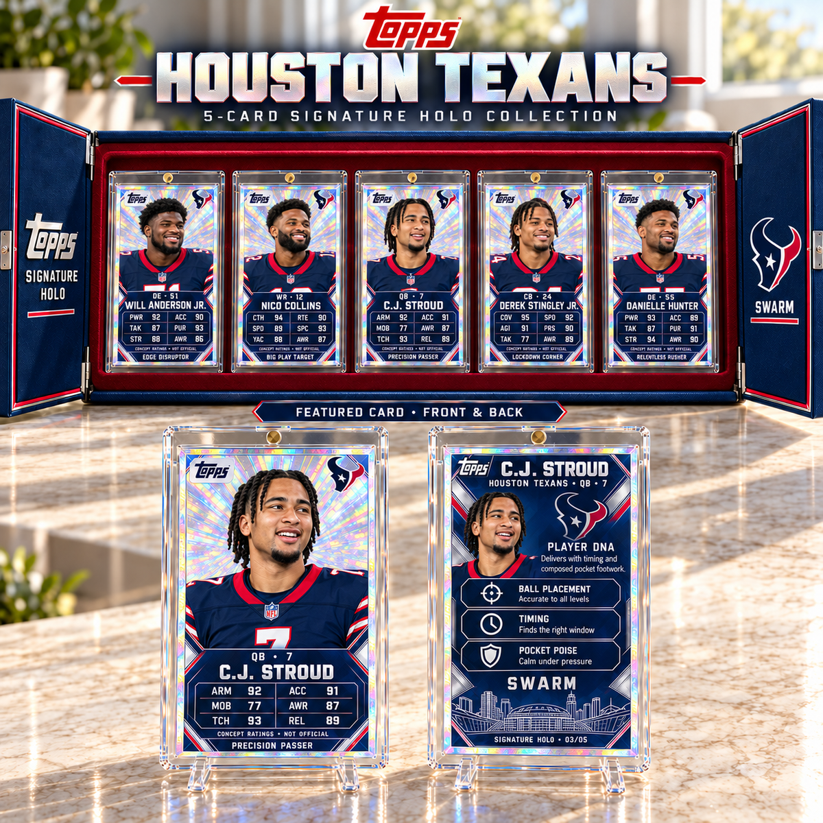 HTX Premium Card Collector’s Box Set NHVH