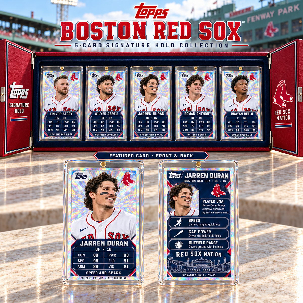 BRX Premium Card Collector’s Box Set NHVH