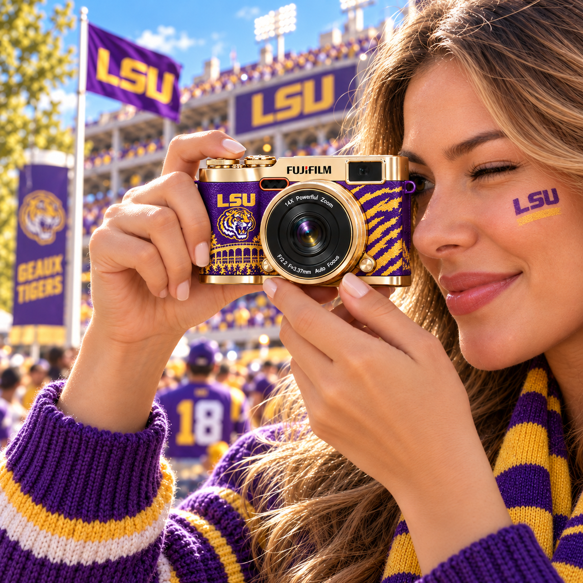 LSU PREMIUM CLASSIC CAMERA TTTT