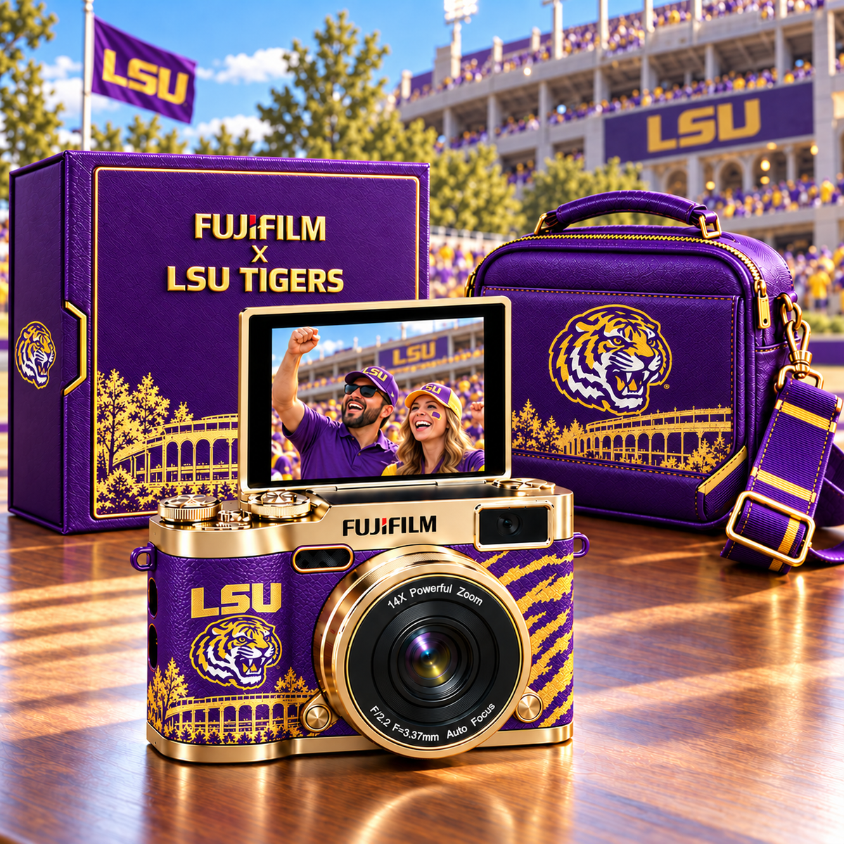 LSU PREMIUM CLASSIC CAMERA TTTT