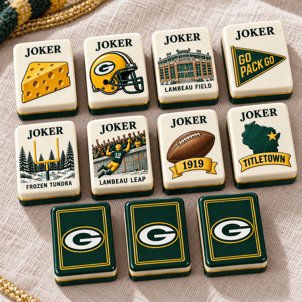 Premium GBP Mahjong Tiles Set TTMH